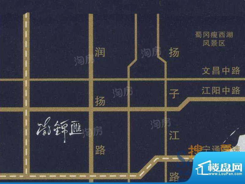 绿地运河纪尚锦汇配套图