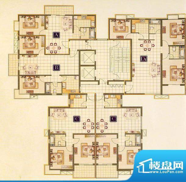 九龙湖·福地阁楼层面积:0.00平米