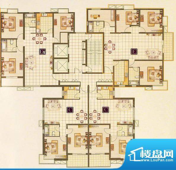 九龙湖·福地阁楼层面积:0.00平米