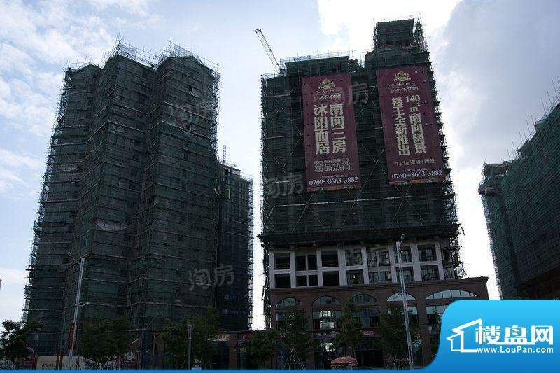 汇乔金色名都实景图
