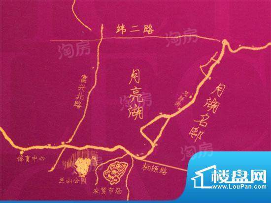 月湖名邸配套图