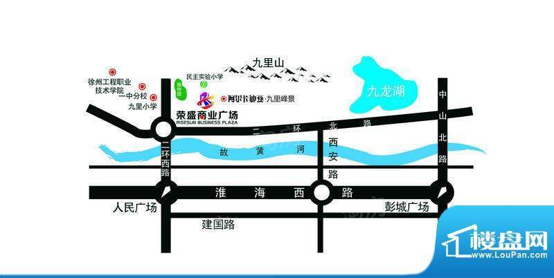 荣盛商业广场配套图