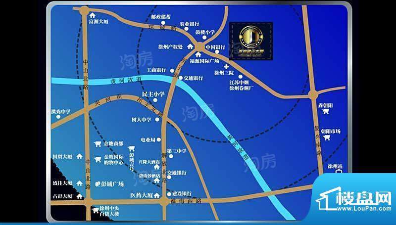 淮海建设大厦配套图