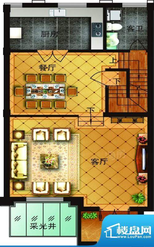 鹭鸣山庄二期闻水苑面积:320.00m平米