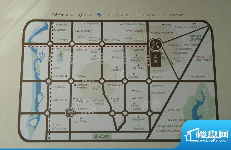 万豪东方广场配套图