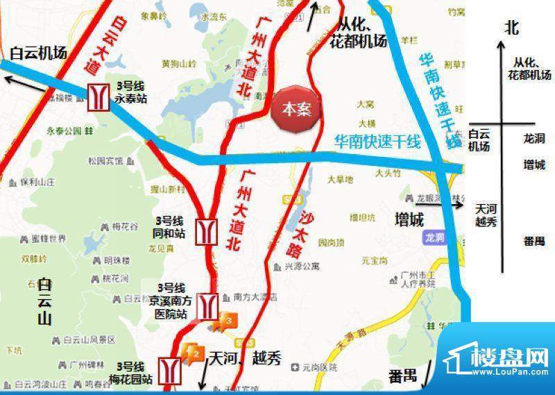 新天半山配套图