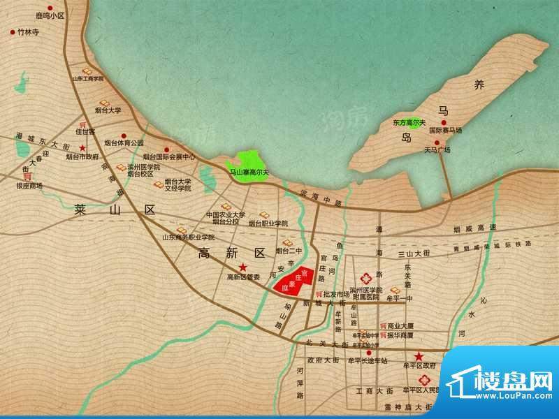 官庄豪庭配套图
