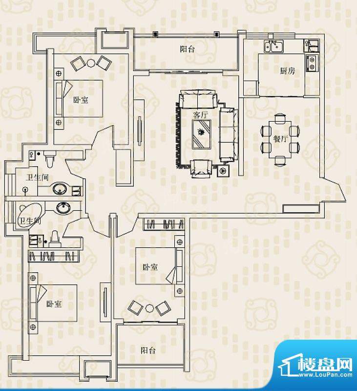 檀珑湾3室0厅0卫