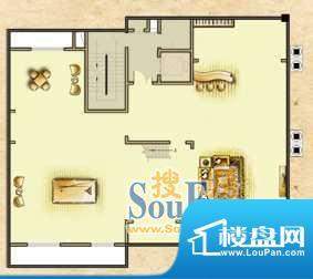 云顶蓝山C户型洋房下面积:260.00平米
