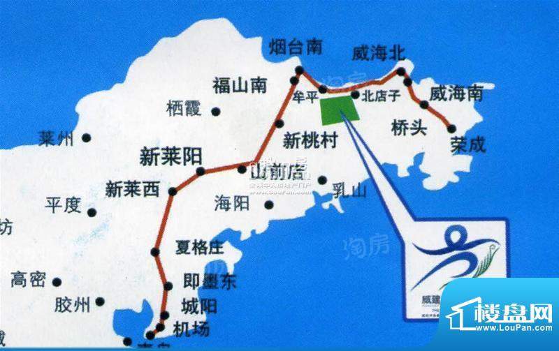 北海新城配套图