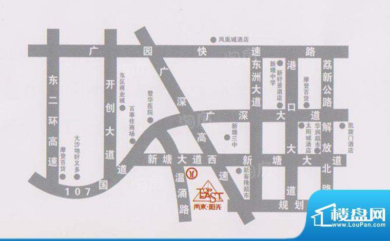 尚东WE家配套图