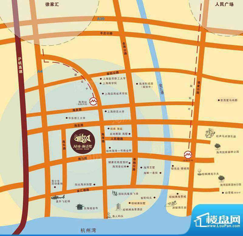 上海绿地香颂配套图