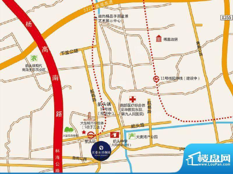 长泰东郊御园配套图