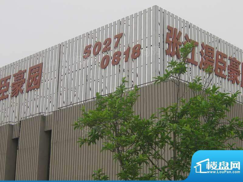 张江汤臣豪园四期配套图