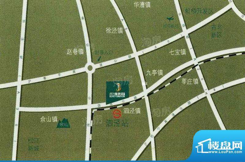 泗泾颐景园二期配套图
