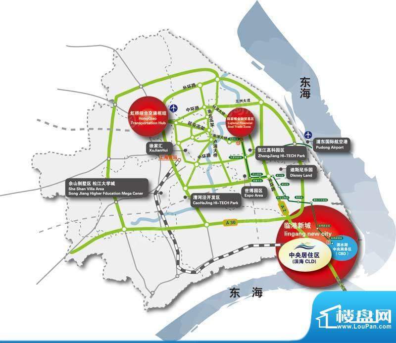 临港海滨国际花园配套图