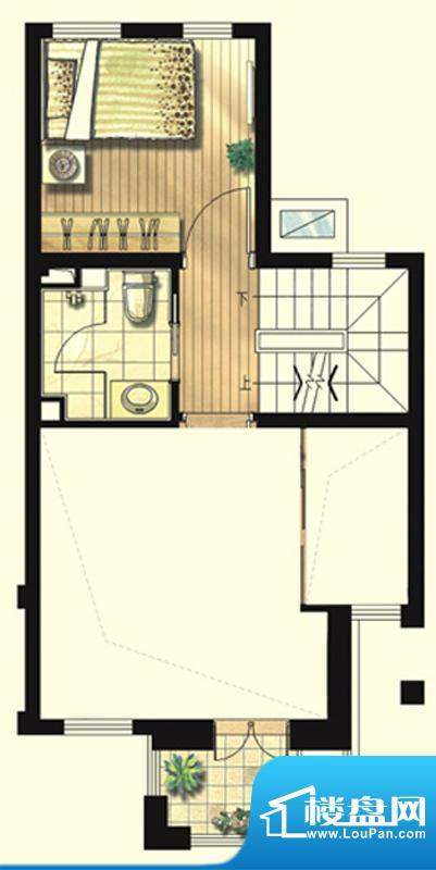 绿地富强新苑别墅C3面积:98.00平米