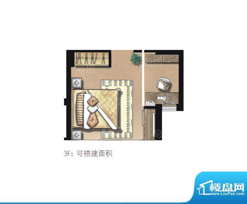 绿地富强新苑别墅C3面积:98.00平米