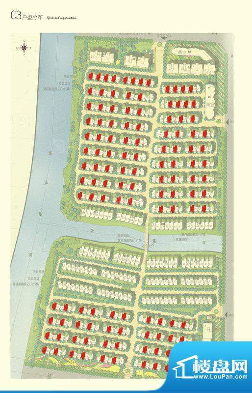 绿地富强新苑别墅C3面积:0.00平米