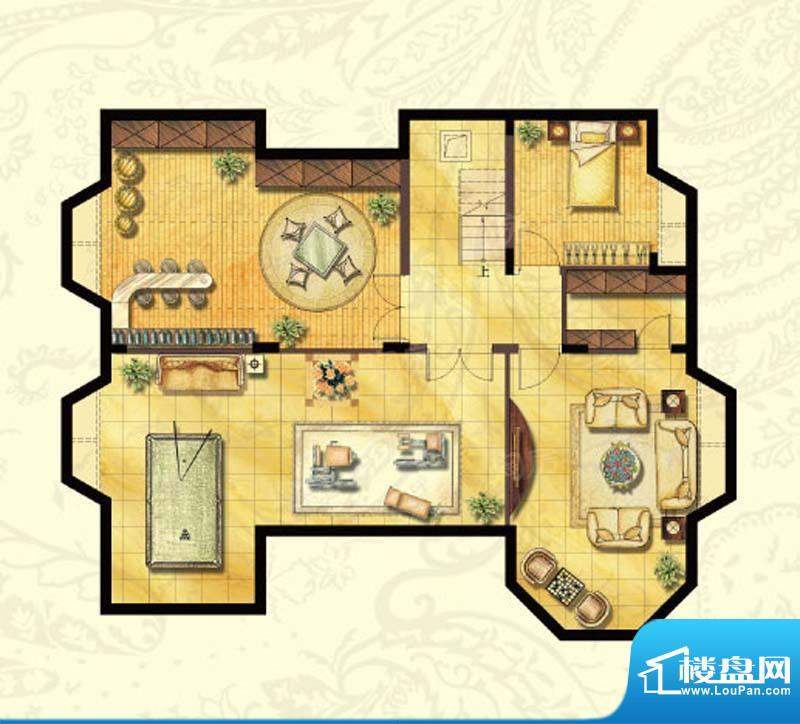 晶苑四季御庭二期独面积:328.04平米