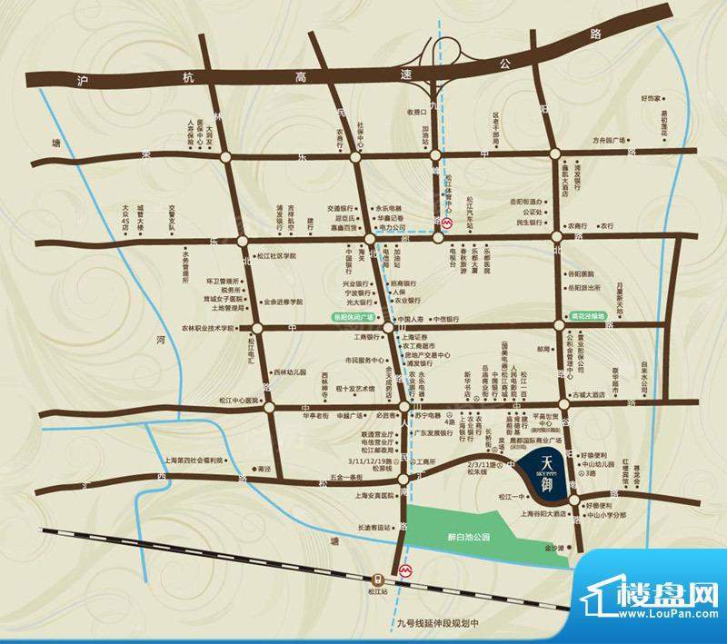 云间名门天御配套图