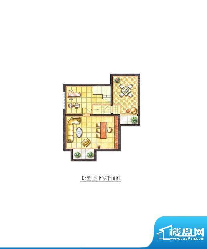 新弘国际城别墅Db户面积:180.00平米