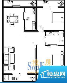 上海 逸亭佳苑 户型面积:0.00平米