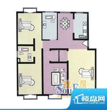 上海 逸亭佳苑 户型面积:0.00平米