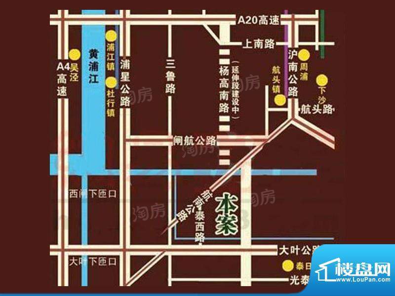 绿色家园汇墅配套图