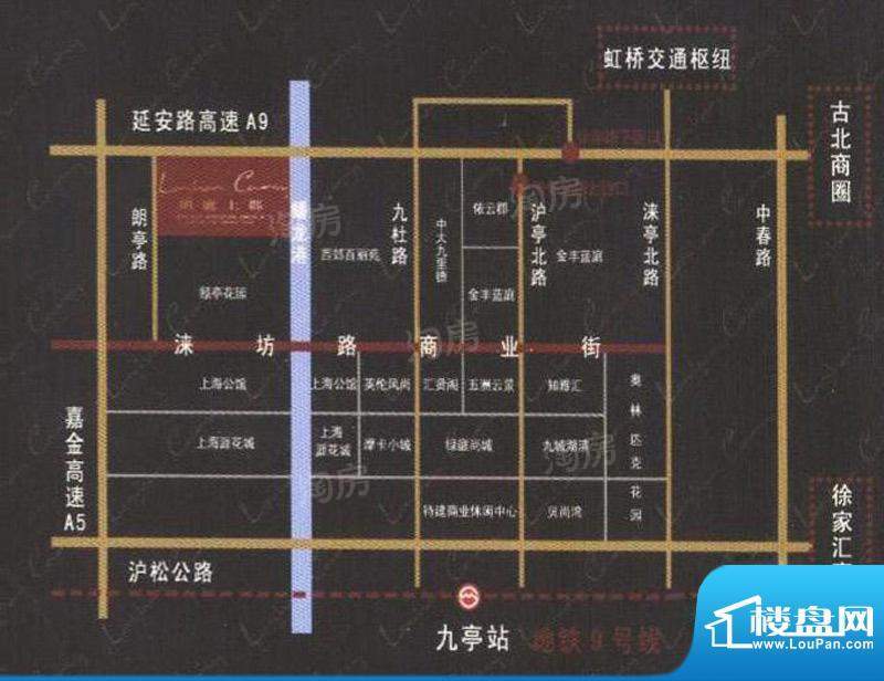 朗庭上郡苑别墅配套图