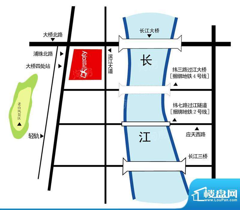 大华锦绣华城别墅配套图