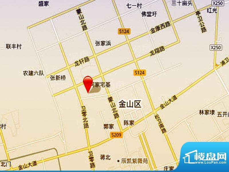 金山新城区A22地块配套图