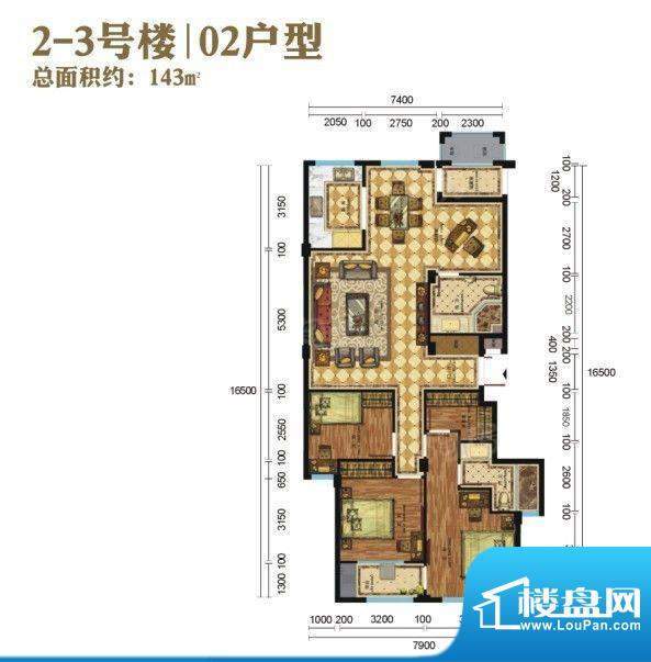 瑶溪新天地143㎡ 面积:0.00平米