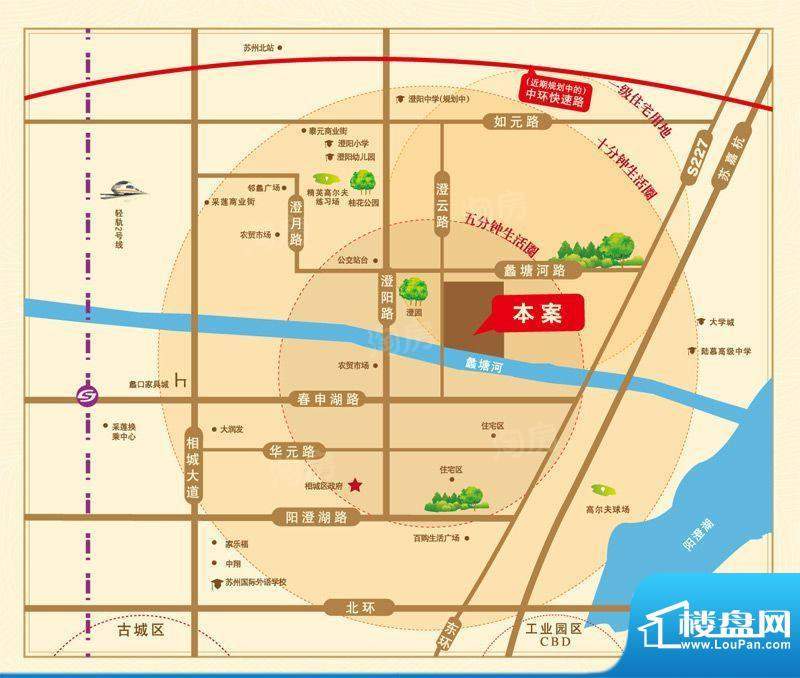 红鼎湾花园配套图