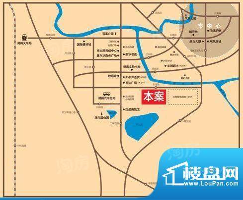 百盛国际名都配套图