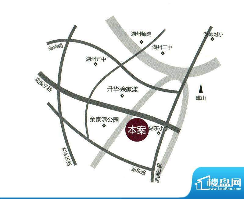 升华红墅湾配套图