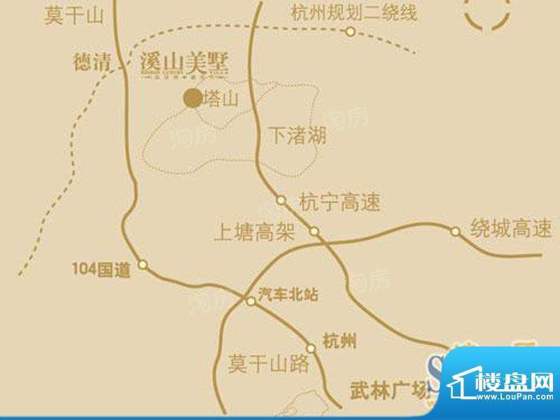 溪山美墅配套图