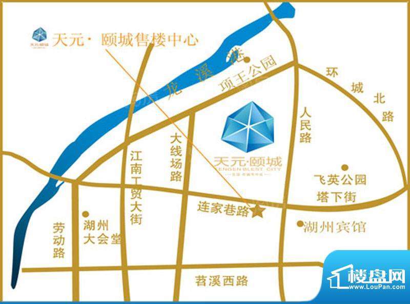天元颐城配套图