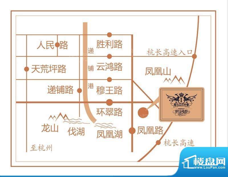 罗马风情城配套图