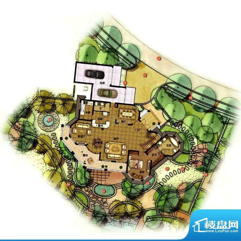 中奥美泉宫0室0厅0卫