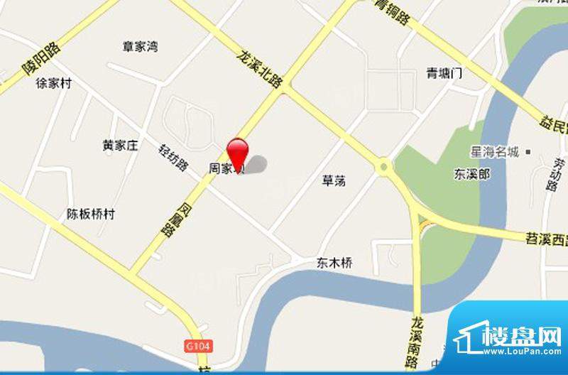 凤凰分区华源地块配套图