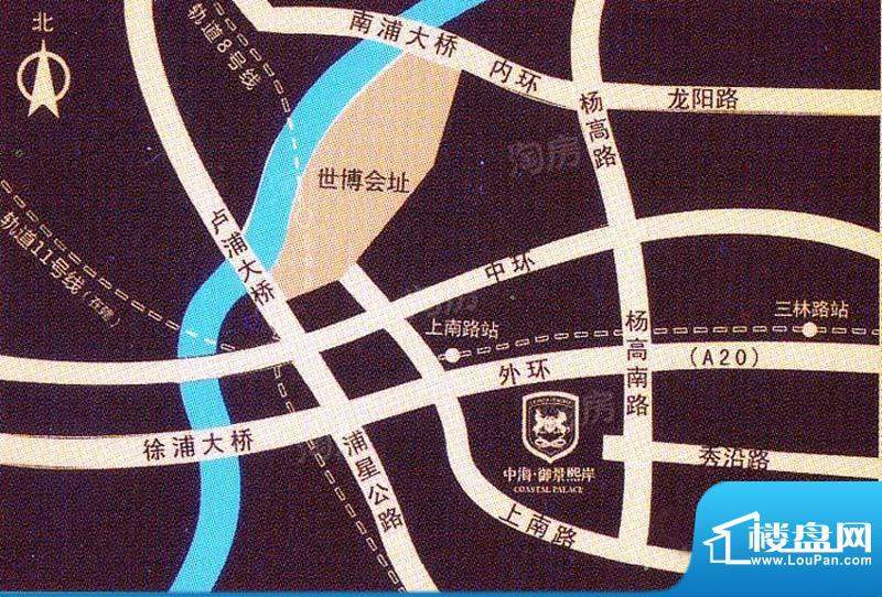 中海御景熙岸璟色里配套图