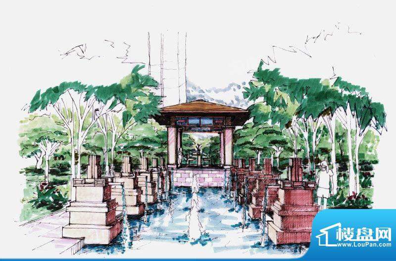 中海御景熙岸璟色里配套图