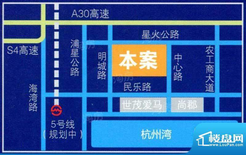 明城海湾新苑别墅配套图