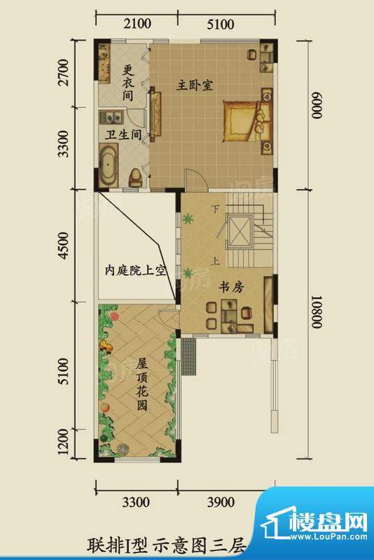中华坊联排1型三层
