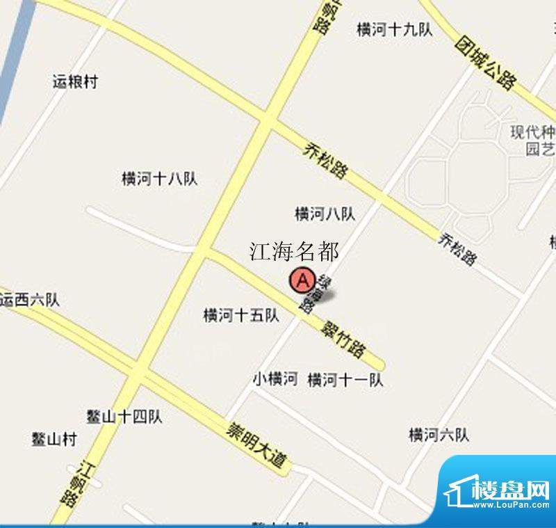 江海名都配套图