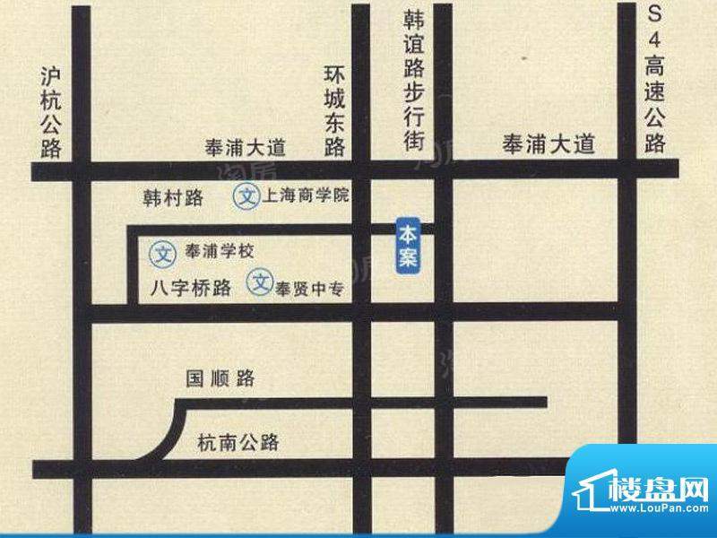兴贤公寓配套图