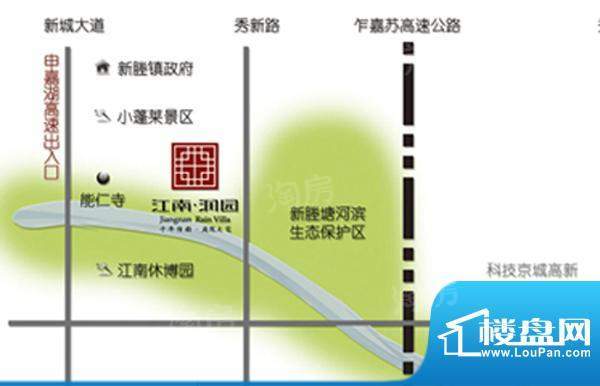 江南润园配套图