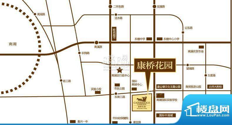 康桥花园配套图