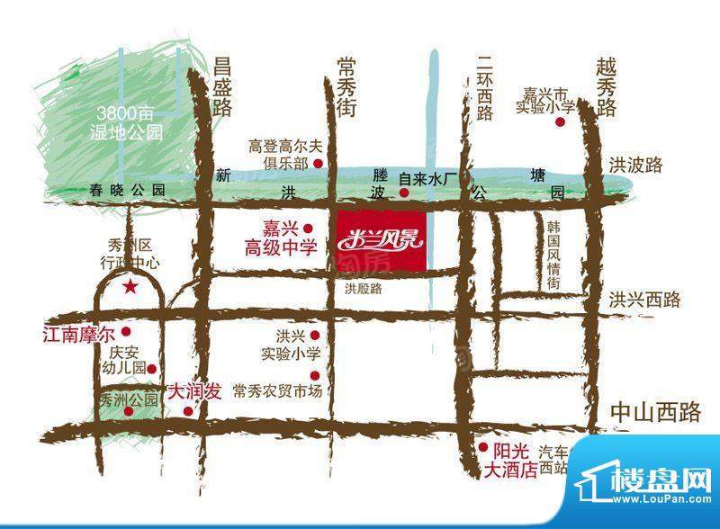 米兰风景配套图